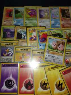 40+ Card Lot Base Set Pokemon 1999 2000 2nd Base Set Mix + Japanese + 2 Promos - Image 2