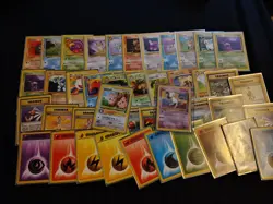 40+ Card Lot Base Set Pokemon 1999 2000 2nd Base Set Mix + Japanese + 2 Promos - Image 4