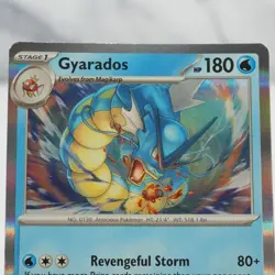 Gyarados 43/193 Paldea Evolved Holo Rare Pokemon Card 2023 LP - Image 2