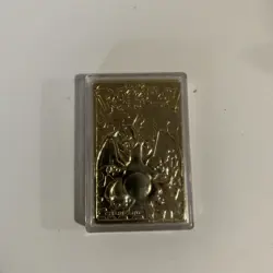 Charizard - 1999 Burger King 23k Gold Plated Trading Cards - Image 2