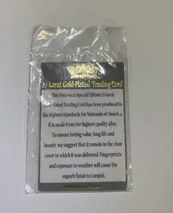 Charizard - 1999 Burger King 23k Gold Plated Trading Cards - Image 5