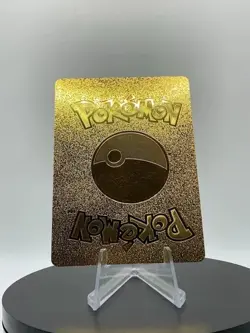 Pokemon Pikachu VMAX Gold Foil Fan Art Custom Card - Image 4