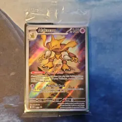 Pokemon card Mega Evolution Black Star Promo Alakazam 009 (ETB promo) - Image 1