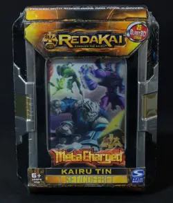REDAKAI Conquer The Kairu Meta Charged KAIRU TIN 25 Blast 3D Cards Set SEALED - Image 1