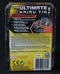 REDAKAI Conquer The Kairu Meta Charged KAIRU TIN 25 Blast 3D Cards Set SEALED - Image 3