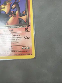 Pokemon TCG Dark Charizard Team Rocket 21/82 80 HP Rare Regular English Card MP - Image 4