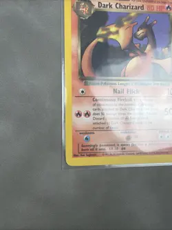 Pokemon TCG Dark Charizard Team Rocket 21/82 80 HP Rare Regular English Card MP - Image 5