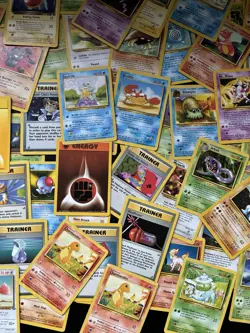 Vintage Pokemon Cards Bundle x 100 including base set 1999 WOTC - Image 4