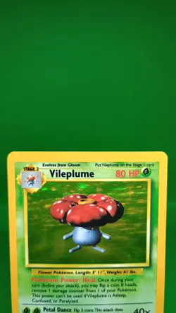 Pokemon TCG - NO JUNGLE SYMBOL ERROR CARD LOT!(Mr. Mime, Vaporeon, & Vileplume) - Image 3