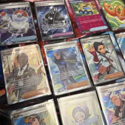 Pokemon TCG Card Lot Full Arts English Trainers Rare N - Image 3