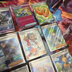 Pokemon TCG Card Lot Full Arts English Trainers Rare N - Image 4