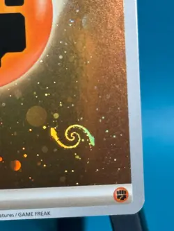 HD Fighting Energy Cosmos Holo with Mew Tail Swirl SVE MEW 006 151 Pokemon Card - Image 1