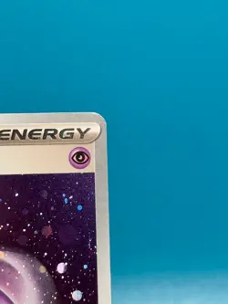 HD Psychic Energy Cosmos Holo with Mew Tail Swirl SVE MEW 005 151 Pokemon Card - Image 4