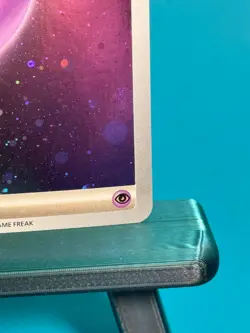 HD Psychic Energy Cosmos Holo with Mew Tail Swirl SVE MEW 005 151 Pokemon Card - Image 5