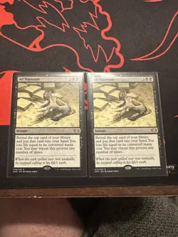 2X Magic: The Gathering Double Masters Ad Nauseam Instant English Cards - Image 1