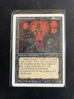Mtg X1 Sorceress Queen Revised Magic The Gathering - Image 1