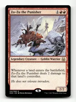 Zo-Zu the Punisher Duel Decks: Mind vs. Might #41 Magic the Gathering - Image 1