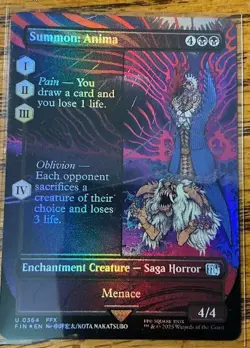 Summon: Anima (Borderless) Final Fantasy Foil - Image 1