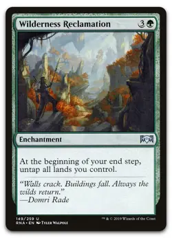 Wilderness Reclamation #149 (NM) Ravnica Allegiance RNA Magic MTG - Image 1