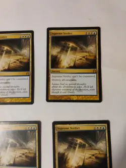 4 X Supreme Verdict Return to Ravnica Regular - Image 3