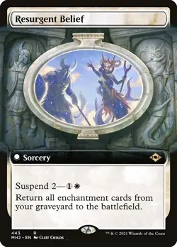 Resurgent Belief Extended Foil : MTG - Modern Horizons 2 - NM - Image 1