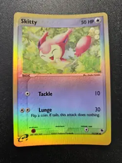 Pokemon EX Ruby Sapphire Skitty Reverse Holo 71/109 NEAR MINT - Image 1