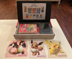 Pokemon Post Stamp Box Japanese Deck & Stamps Included No Promo Cards US Seller - Image 1
