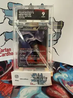 Ace9 Mega DREAM EX Team Rocket's Mewtwo 237/193 SAR Pokemon Card Japanese - Image 1
