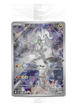 N's Reshiram Stamped Promo - Pokemon Journey Together 167/159 - Sealed - Image 1