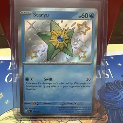 Staryu 118/091 - Pokemon Paldean Fates Card - NM - Image 1