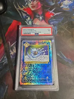 2002 POKEMON LEGEND COLL #43 GOLDUCK-REVERSE FOIL PSA 7 - Image 1