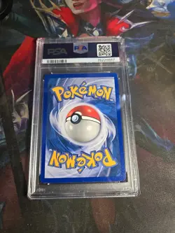 2002 POKEMON LEGEND COLL #43 GOLDUCK-REVERSE FOIL PSA 7 - Image 2