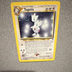 Togetic Neo Genesis 2000 16/111 Holo Rare 60 HP Pokemon TCG Card Nintendo - Image 1