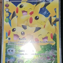 Pokemon Pikachu Full Art RC29-32 Generations Radiant Collection Ultra Rare Holo - Image 2