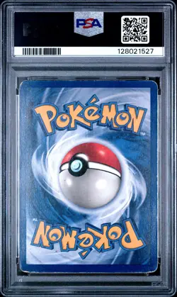 1999 POKEMON FOSSIL #4 DRAGONITE-HOLO PSA 3 - Image 2
