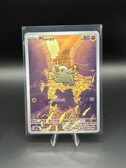 Pokemon TCG | Phanpy 205/191 Sv08: Surging Sparks Holo Pack Fresh NM+ - Image 1