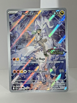 Pokemon N's Reshiram 167/159 SV Journey Together Stamped #167 NM Ships Today! - Image 2
