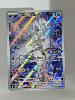 Pokemon N's Reshiram 167/159 SV Journey Together Stamped #167 NM Ships Today! - Image 3