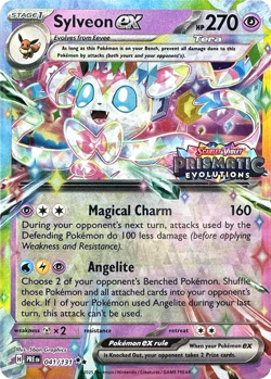 Sylveon ex Stamped Promo - 041/131 - Prismatic Evolutions - Pokemon English - Image 1