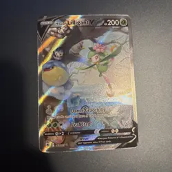 Near Mint 2022 Pokemon SWSH10 Astral Radiance Hisuian Lilligant V 163/189 Alt - Image 1