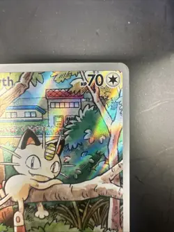 Meowth 106/094 Pokemon TCG Phantasmal Flames Illustration Rare Near Mint - Image 3