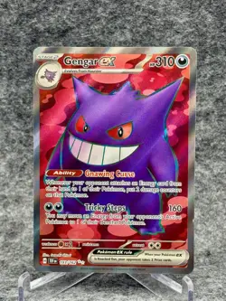 Pokemon TCG - Gengar EX Temporal Forces - 193/162 - Full Art Ultra Rare - Image 1