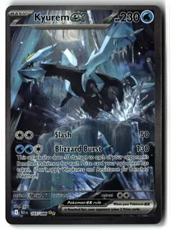 Kyurem ex ⭐ 165/086 Holo Special Illustration Rare Black Bolt 2025 Pokemon NM - Image 1