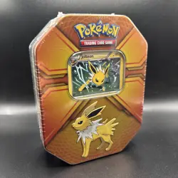 2017 SEALED Pokemon Jolteon EX Triple Effect Tin - Rare Collectible TCG - NEW - Image 1