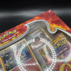 Pokemon XY Flashfire Sealed Pyroar Collection Box 3 Boosters + 3 Holo Foils 2014 - Image 5