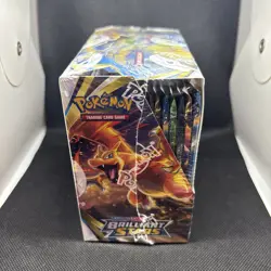 Pokemon TCG - Sword and Shield Brilliant Stars Booster Box Sealed-Free Fast Ship - Image 3