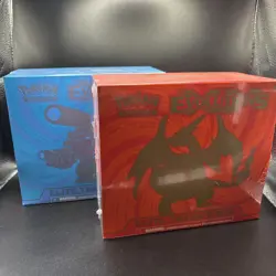 XY Evolutions Elite Trainer Box Pokemon TCG Set Charizard & Blastoise Sealed ETB - Image 1