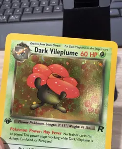 Pokemon 1st Edition Holo Dark Vileplume Team Rocket 13/82 - Image 2