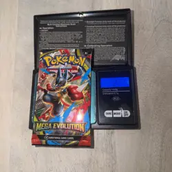 VERY HEAVY 22.7g! Pokemon TCG Mega Evolution Sleeved Booster Pack (SEALED) - Image 1