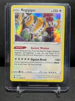 Regigigas 130/189 Holo Rare Pokemon 2022 Astral Radiance NM - Image 1